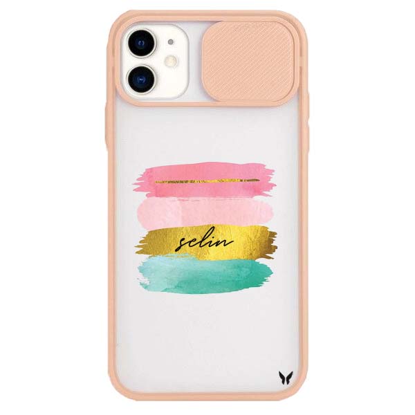 Friends Color Kamera Sürgülü Kılıf