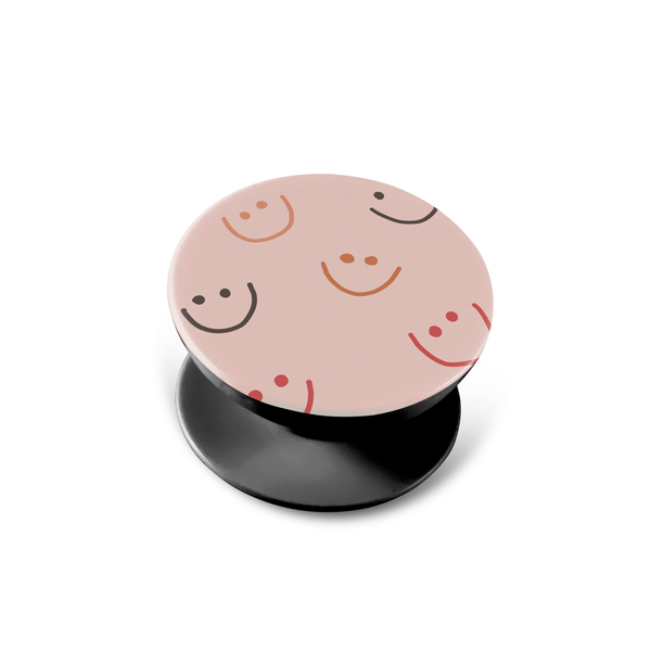 Pastel Gülümseme Popsocket