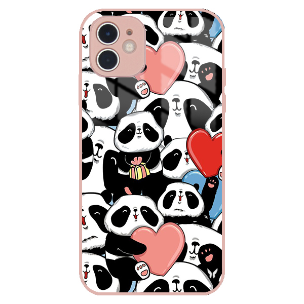 Pandalar Glossy Telefon Kılıfı