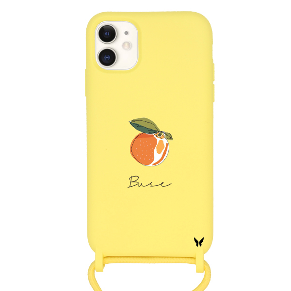 Fruit Seri Portakal İpli Lansman Kılıf