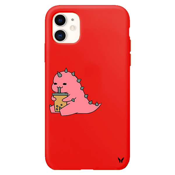 Pink Dino Lansman Kılıf